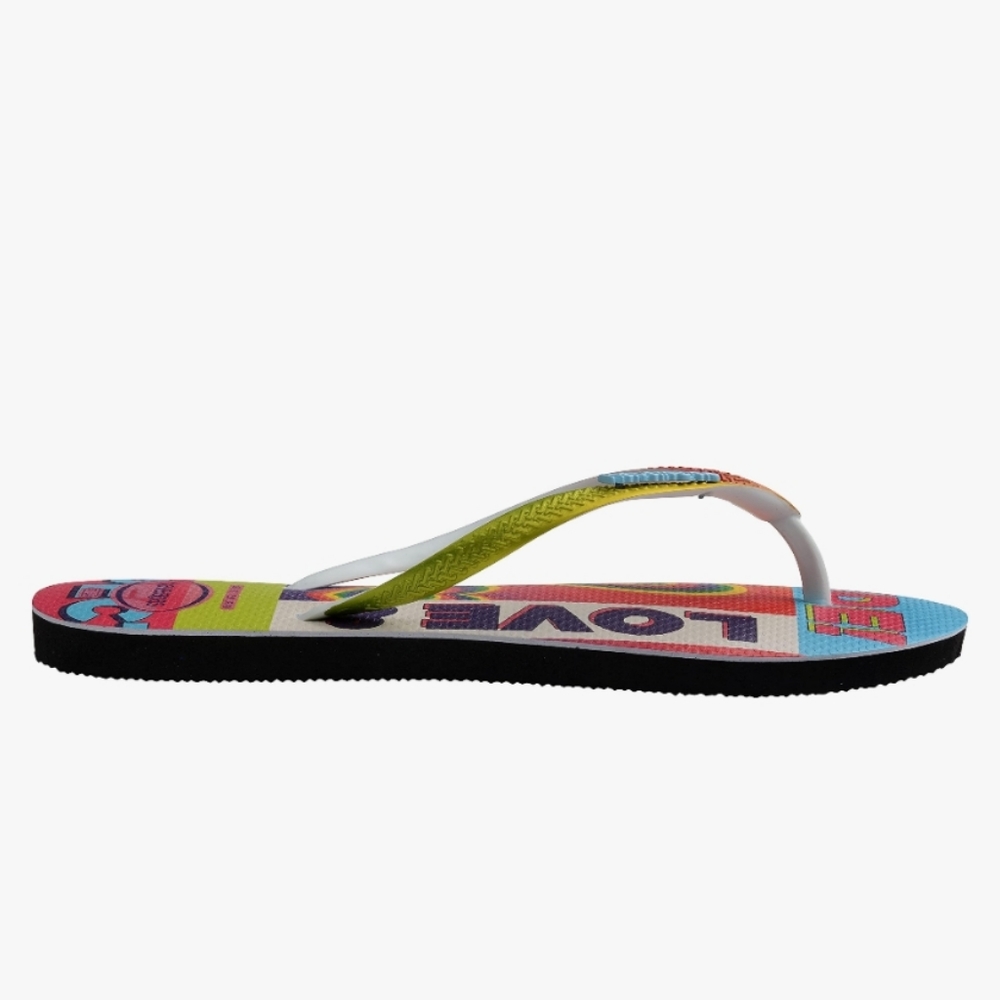Havaianas Slim Pride Rainbow Flip Flop Sandal 7/8 & 9/10 - Picture 4 of 5